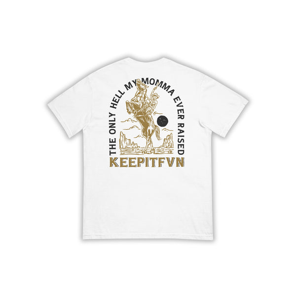 PAYCHECK TEE - WHITE