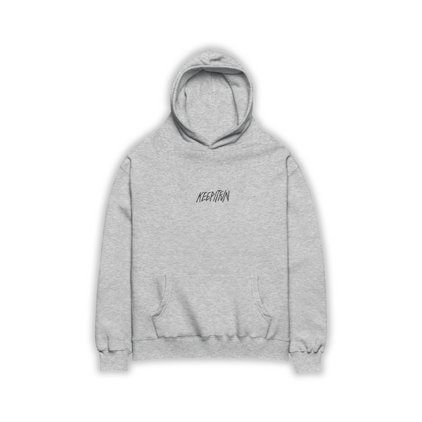 SCRATCH HOODIE - GREY