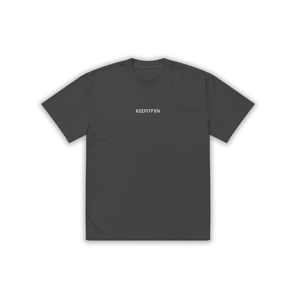 LOGO HEAVYWEIGHT TEE - BLACK