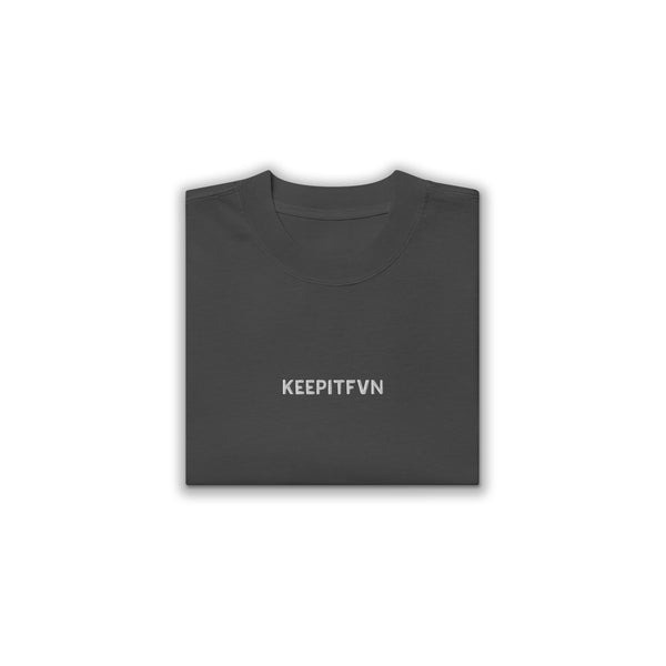 LOGO HEAVYWEIGHT TEE - BLACK