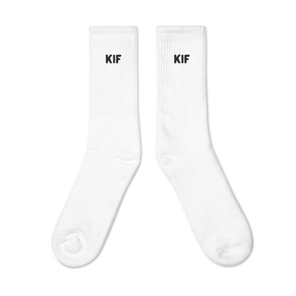 KIF EMBROIDERED SOCKS