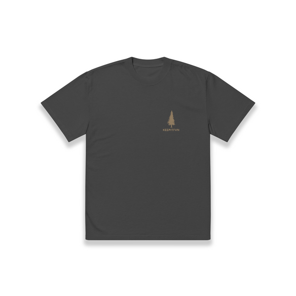 FOR OUR FORESTS TEE - VINTAGE BLACK