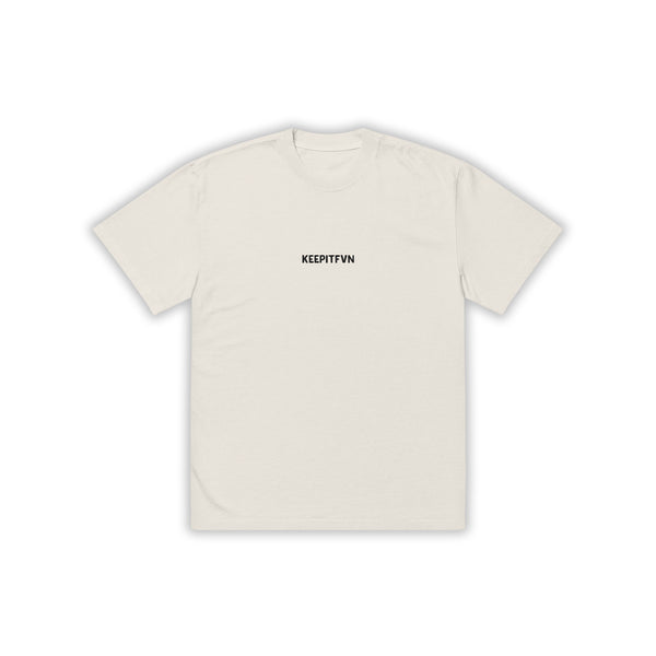 LOGO HEAVYWEIGHT TEE - VINTAGE WHITE