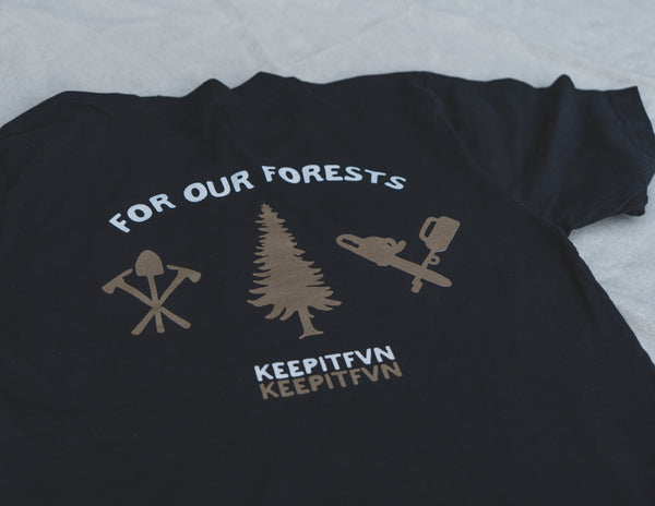 私たちの森のTシャツのために